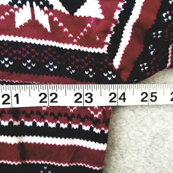 Nautica Women's Size XL 2 Piece Soft Warm Cozy Plush Pajama Sleepwear Set Snow - Picture 11 of 14